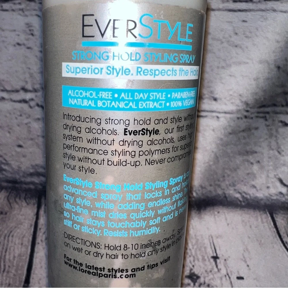 L’ORÉAL Every Style Alcohol Free Strong Hold Styling Spray Discontinued 8.5fl oz